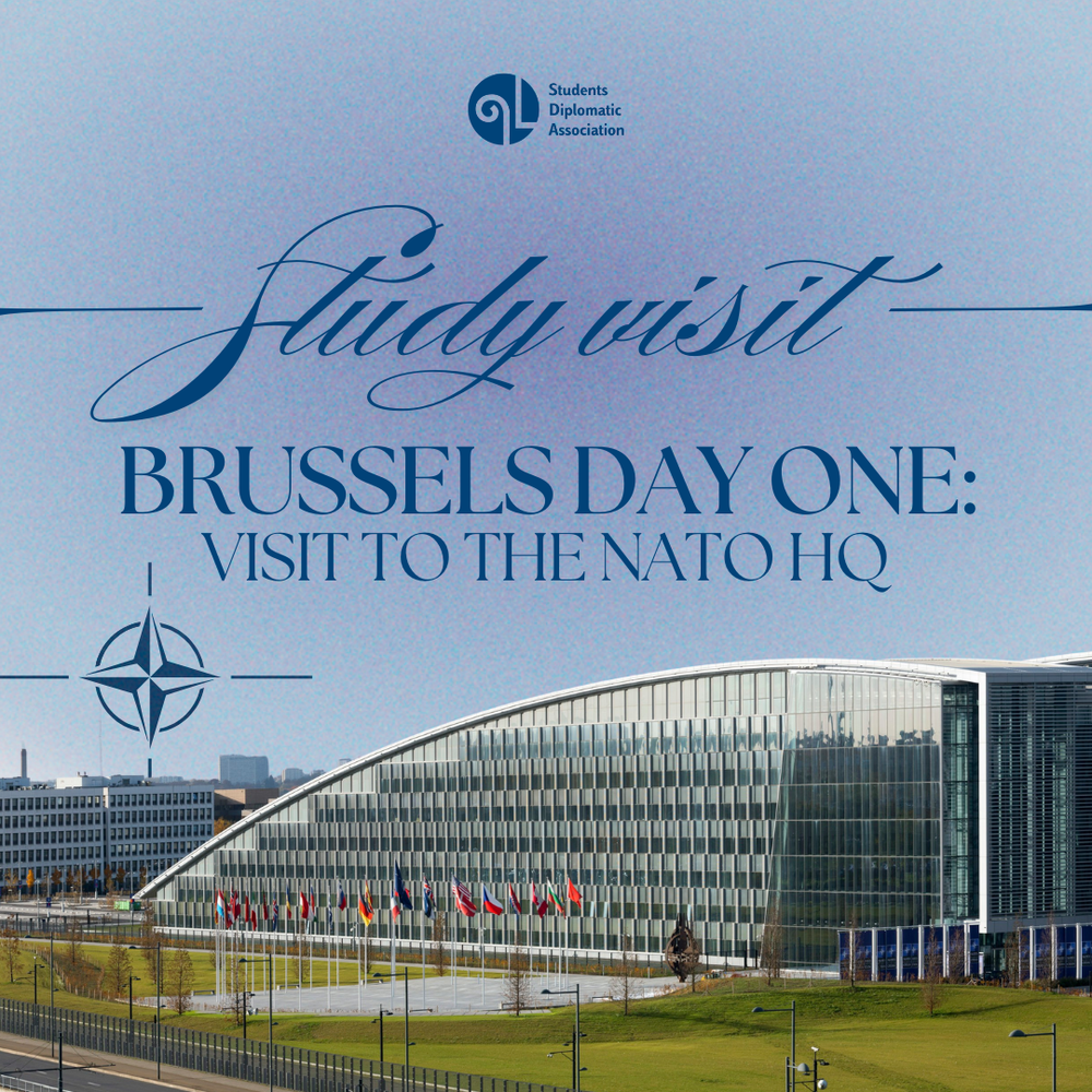 LUSDA Brussels Study Trip: Day 1 at NATO Headquarters