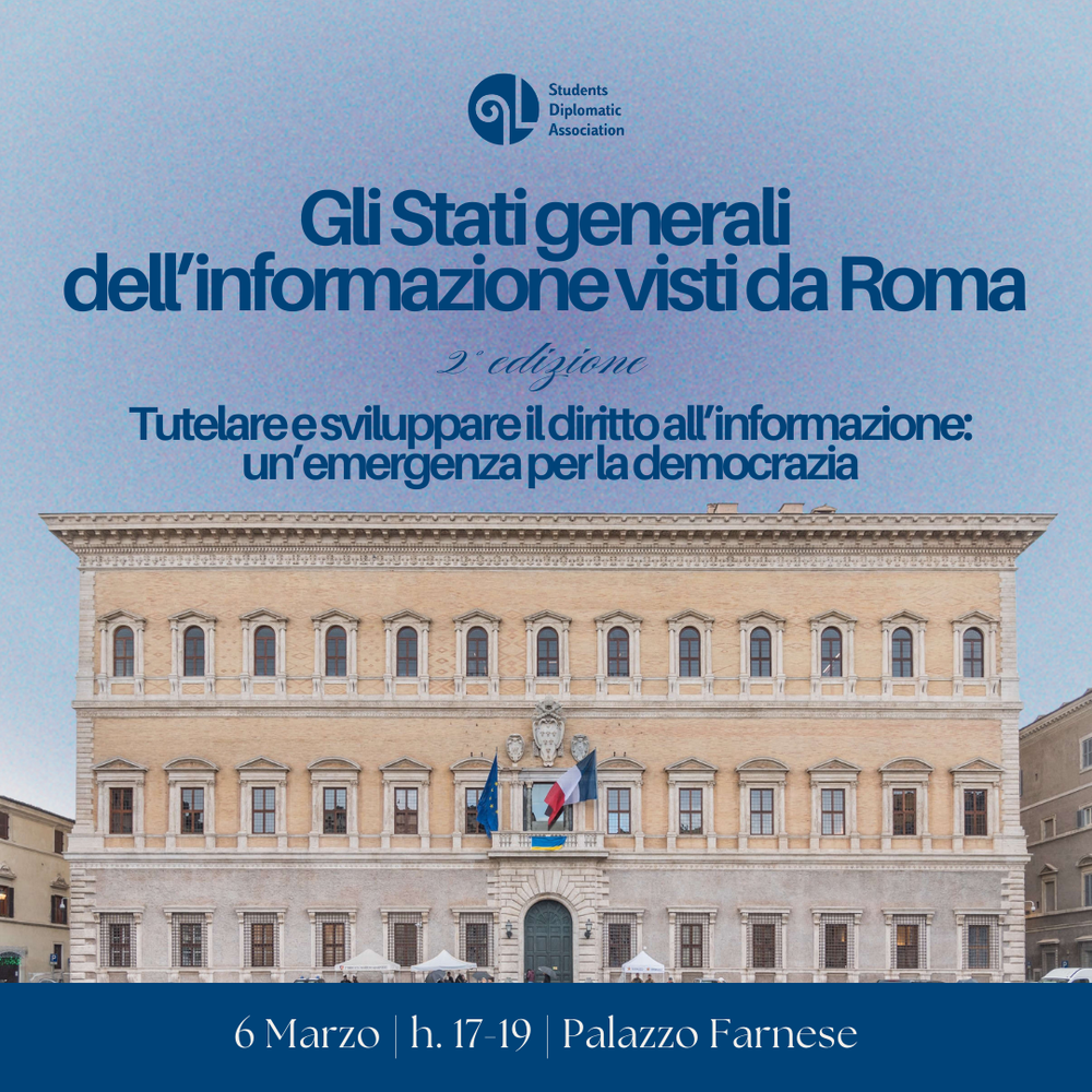 Gli Stati generali dell’informazione visti da Roma - Tutelare e sviluppare il diritto all’informazione: Un’emergenza per la democrazia